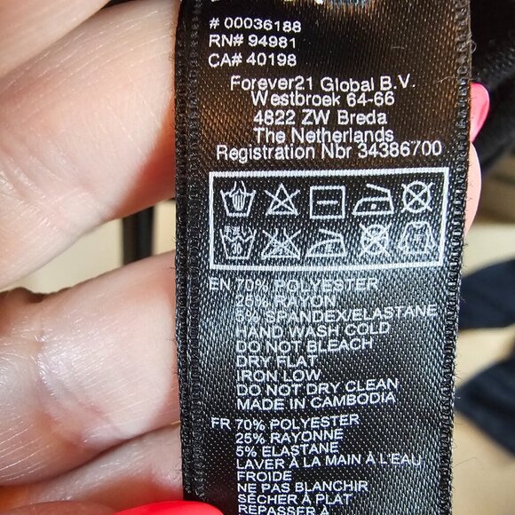 Black casual knee length dress - Picture 7 of 8